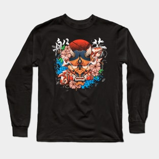 Hannya mask v1 Long Sleeve T-Shirt